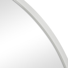 85cm Zane Arched Aluminium Wall Mirror